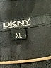 DKNY 100% Polyester Black Trenchcoat Size XL - photo 6