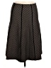 Milano Chevron-herringbone Black Formal Skirt Size M - photo 1