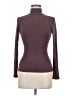 Mono b Burgundy Long Sleeve Top Size M - photo 1