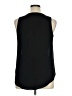 Lush 100% Polyester Black Sleeveless Blouse Size XL - photo 2