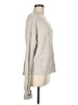 If It Were Me Metallic Silver Pullover Sweater Size M - photo 4