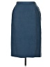 DressBarn 100% Silk Solid Blue Silk Skirt Size 14 - photo 1