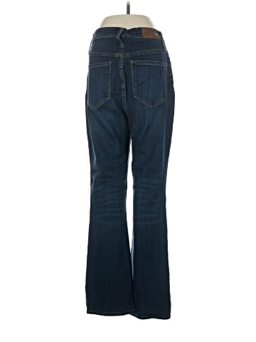 Madewell Tall Curvy Cali Demi-Boot Jeans in Larkspur Wash: TENCEL&trade; Denim Edition (view 2)