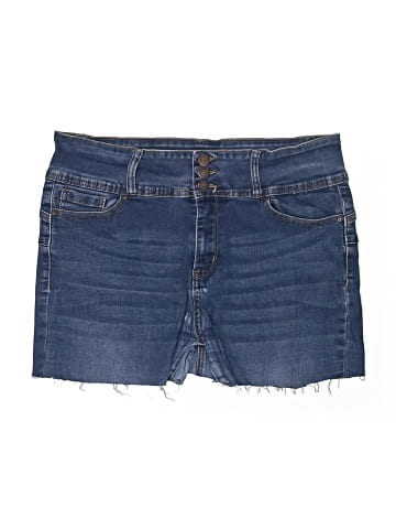 Wax Jean Denim Shorts (view 1)