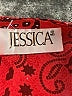 Jessica Graphic Red Cocktail Dress Size M (estimated) - photo 7