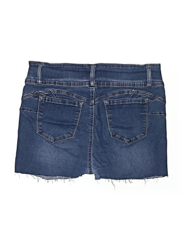 Wax Jean Denim Shorts (view 2)
