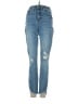 Altar'd State Hearts Blue Jeans Size 24 waist - photo 1