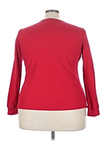 Faded Glory Long Sleeve Henley (view 2)