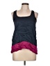 Aqua 100% Polyester Purple Tank Top Size L - photo 1