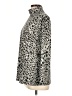 J. McLaughlin Animal Print Silver Long Sleeve Turtleneck Size L - photo 5