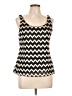 Alex Evenings Black Sleeveless Top Size L - photo 1