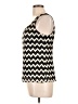 Alex Evenings Black Sleeveless Top Size L - photo 5