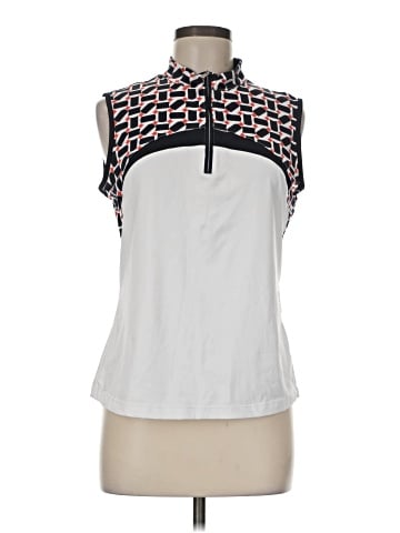 Tail Sleeveless Blouse (view 1)