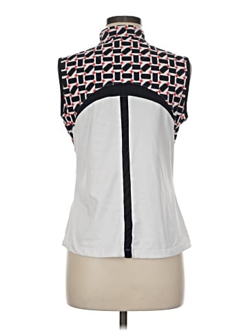 Tail Sleeveless Blouse (view 2)