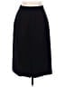 Koret 100% Wool Solid Black Wool Skirt Size 14 - photo 1