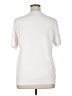 Ann Taylor Ivory Short Sleeve Top Size XL - photo 2