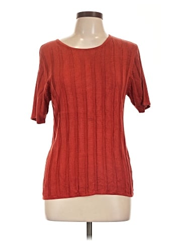 August Silk Short Sleeve Top (view 1)