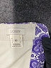 J.Crew Paisley Purple Formal Skirt Size 10 - photo 4