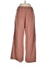 Amour Vert Solid Brown Casual Pants Size M - photo 2