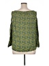 PrAna Green 3/4 Sleeve Blouse Size XL - photo 2