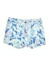 Lilly Pulitzer 100% Cotton Paisley Blue Shorts Size 2 - photo 1