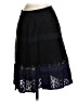 Rebecca Taylor Black Formal Skirt Size 2 - photo 1