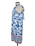 MSK Print Blue Casual Dress Size M - photo 5