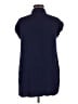 BD Collection Blue Sleeveless Button-Down Shirt Size M - photo 2