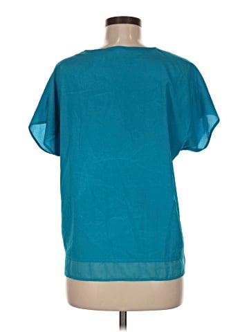 DKNY Short Sleeve Blouse (view 2)