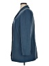 DressBarn 100% Silk Blue Silk Blazer Size 14 - photo 5