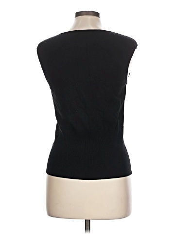 August Silk Sleeveless T-Shirt (view 2)