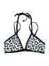Hurley Animal Print Gray Swimsuit Top Size M - photo 1