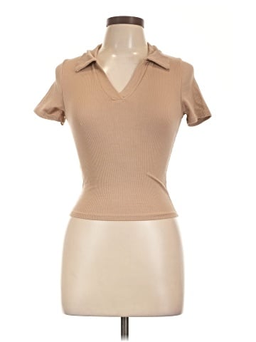 Caution to the Wind Short Sleeve Turtleneck (view 1)