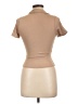 Caution to the Wind Tan Short Sleeve Turtleneck Size L - photo 2