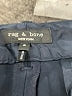 Rag & Bone Solid Black Shorts Size 8 - photo 3