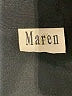 Maren Black Long Sleeve Blouse Size L - photo 7