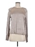 LA Made Silver Long Sleeve Blouse Size M - photo 1