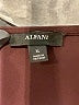 Alfani 100% Polyester Burgundy 3/4 Sleeve Blouse Size XL - photo 7