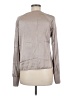 LA Made Silver Long Sleeve Blouse Size M - photo 2