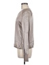 LA Made Silver Long Sleeve Blouse Size M - photo 5