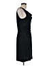 Theory 100% Polyester Solid Black Casual Dress Size 6 - photo 4