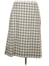 J.Crew Checkered-gingham Gray Formal Skirt Size 16 - photo 2