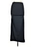 Zara Solid Gray Casual Skirt Size L - photo 1