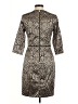 oasis Animal Print Gray Cocktail Dress Size EU 38 / US 8 - photo 2