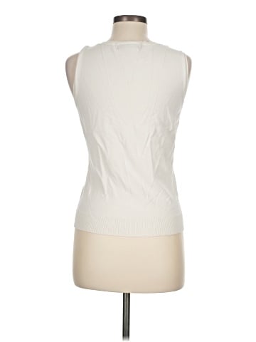 August Silk Sweater Vest (view 2)