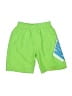 Nike 100% Polyester Green Board Shorts Size S (kids) - photo 1