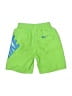 Nike 100% Polyester Green Board Shorts Size S (kids) - photo 2