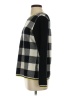 Lands' End 100% Cashmere Checkered-gingham Black Cashmere Pullover Sweater Size S - photo 5