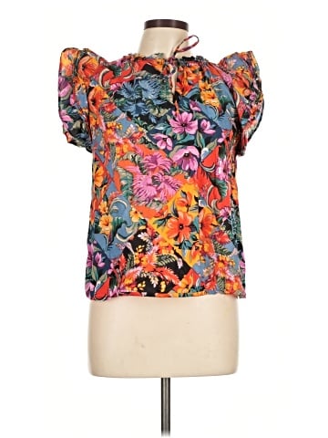 Chelsea & Theodore Short Sleeve Blouse (view 1)