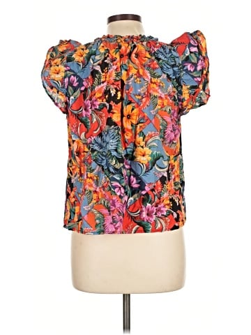 Chelsea & Theodore Short Sleeve Blouse (view 2)